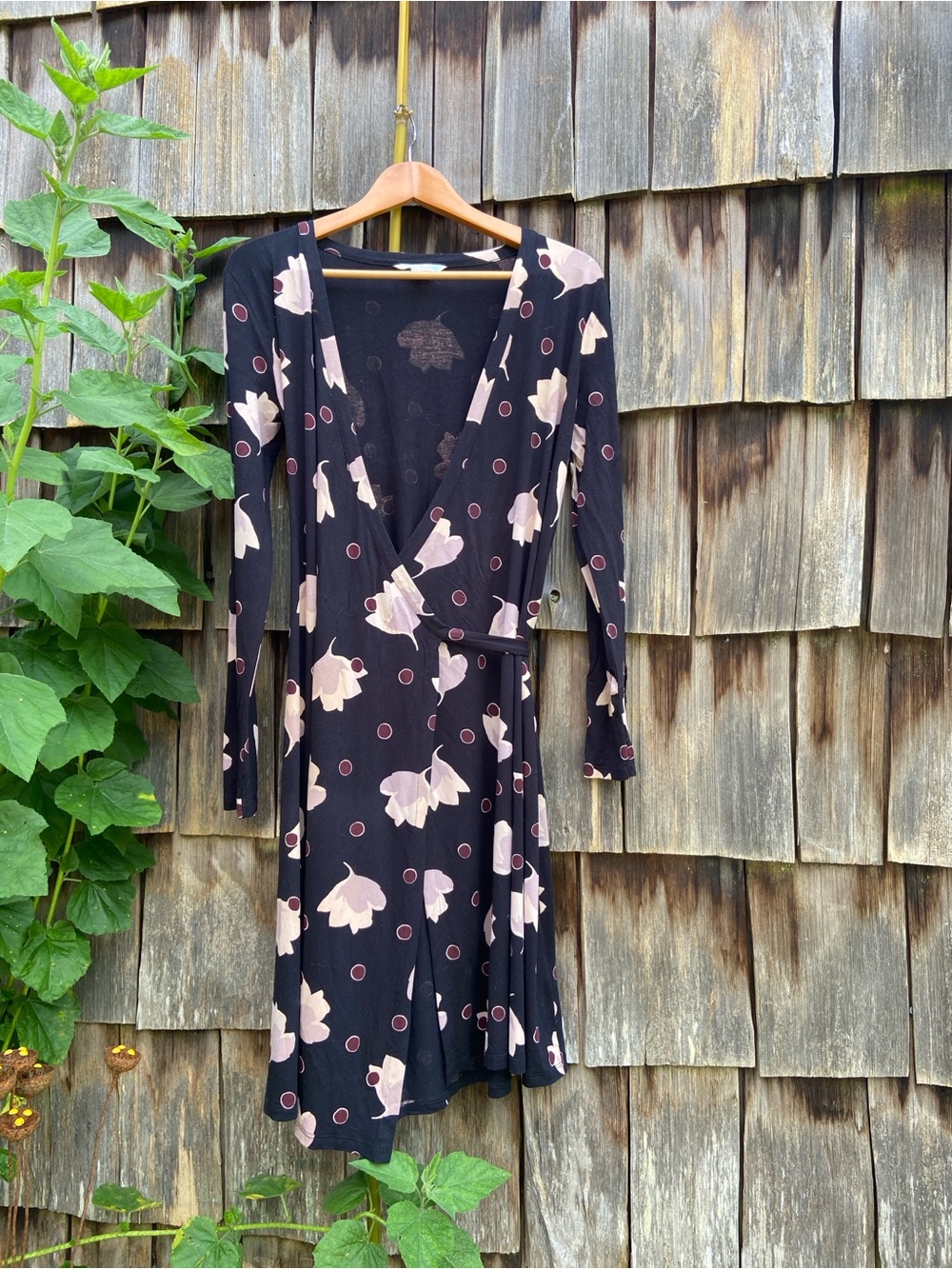 Boden Stretchy Wrap Dress